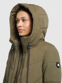Khujo Winterjassen Winterjas Aibay Dames Kaki -Khujo 04a29f0d203b9b899057a8b0d41bfe08