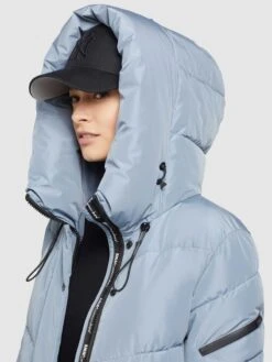 Khujo Winterjassen Winterjas Jordis 4 Dames Lichtblauw -Khujo 0539e5bd076f05450b011902a56d8dfd