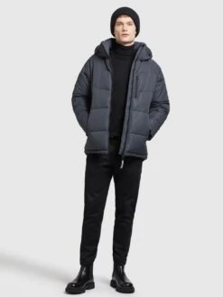 Khujo Winterjassen Winterjas Croon Heren Duifblauw -Khujo 069e74a5336cd01ed139e40b04c5131c