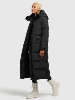 Khujo Wintermantels Wintermantel Shimanta 2 Dames Zwart -Khujo 06fc469541f79df658f3303c0b62f786