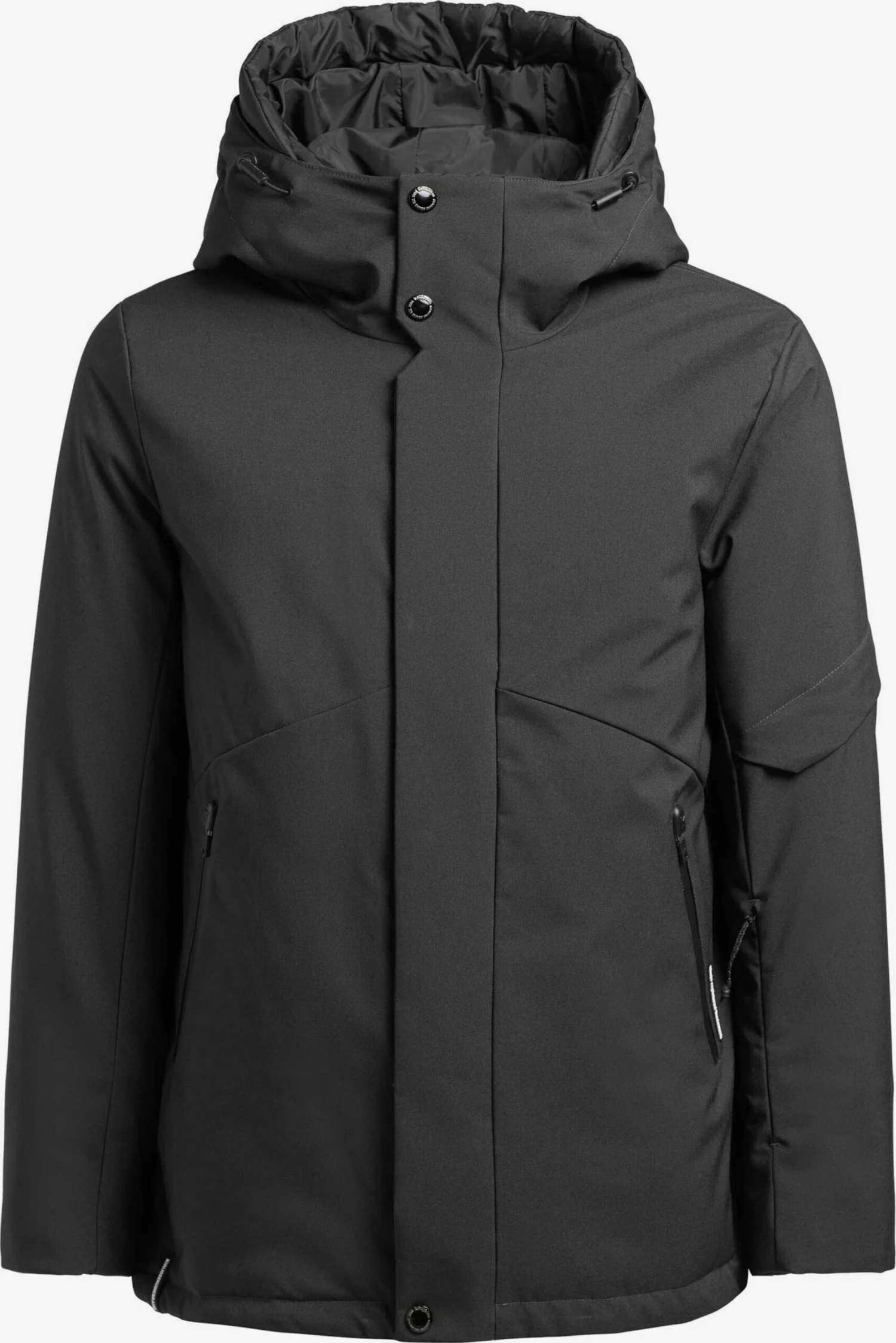 Khujo Winterjassen Winterjas Borrow Heren Donkergrijs 3 Khujo Winterjassen Winterjas Borrow Heren Donkergrijs