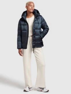 Khujo Winterjassen Winterjas Evona Dames Nachtblauw -Khujo 0c8f75fe36ce7d932bb3a8fc5aa62f13