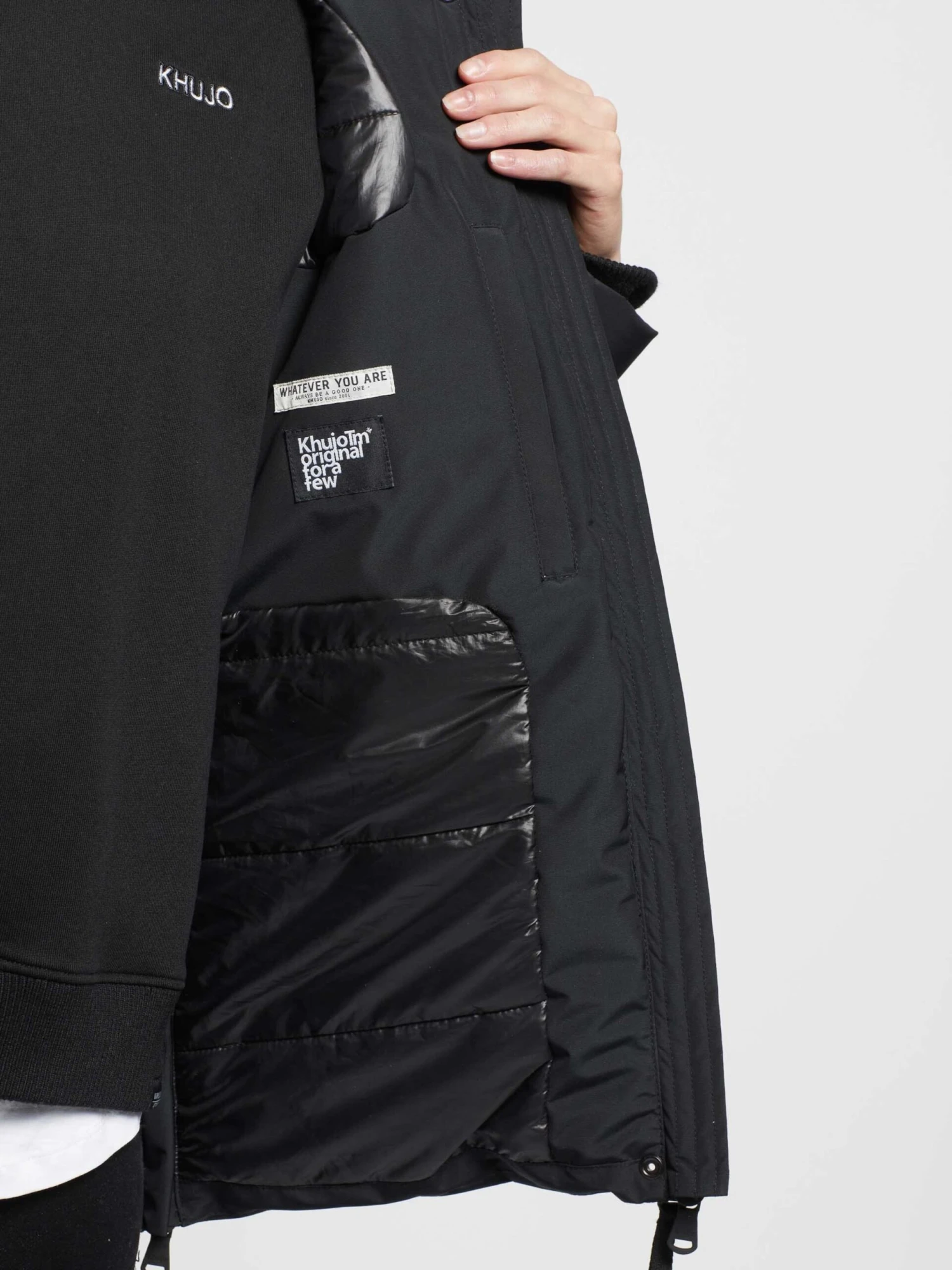 Khujo Winterjassen Winterjas Eunice Dames Zwart 10 Khujo Winterjassen Winterjas Eunice Dames Zwart - Afbeelding 8