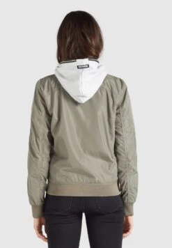 Khujo Winterjassen Winterjas LARIFA Dames Kaki -Khujo 0fdf38d1419753ac512417e5a300c528