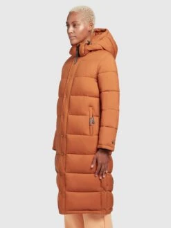 Khujo Wintermantels Wintermantel Corinna Dames Cognac -Khujo 10824a3267d927e13c54888a177d7693