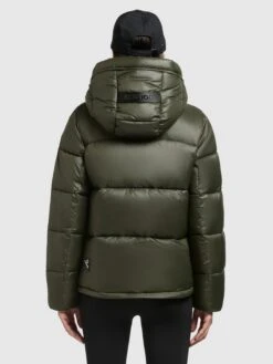 Khujo Winterjassen Winterjas Valona Dames Donkergroen -Khujo 125a9ebd09e2e7186854ce4ade673283