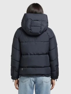 Khujo Winterjassen Winterjas Esila Dames Marine -Khujo 154a2ee7d3666fef9df609a22d1243a8