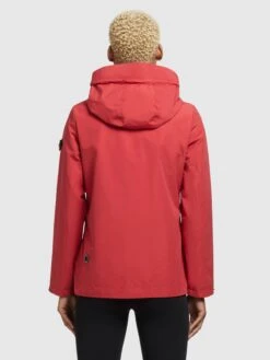 Khujo Tussenjassen Tussenjas KAYA Dames Rood -Khujo 16af2576eb859dfdf0b343132e3815e1