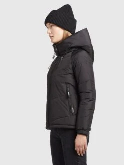 Khujo Winterjassen Winterjas Esila Dames Zwart -Khujo 1766c088b27276b10da703d42a1e2890