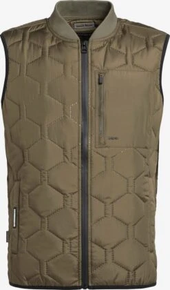 Khujo Bodywarmers Bodywarmer Liel Heren Olijfgroen