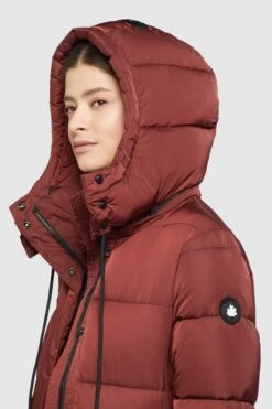 Khujo Wintermantels Wintermantel HAZELLE Dames Roestrood 16 Khujo Wintermantels Wintermantel HAZELLE Dames Roestrood -Khujo 17fd68fed07b23dc019b15767fadc8eb