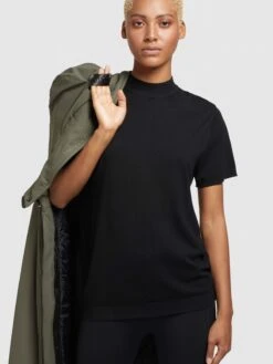 Khujo Tussenmantels Tussenmantel LISAD Dames Kaki -Khujo 181a1a740ce02e115ee6e029cd9adf2d