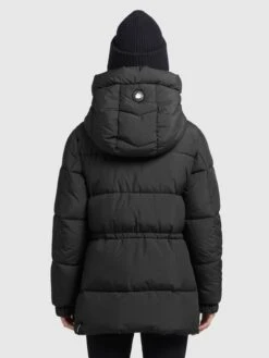 Khujo Winterjassen Winterjas Leviani Dames Zwart -Khujo 1a8dbdd9f4c3d0147a63c915a3110038