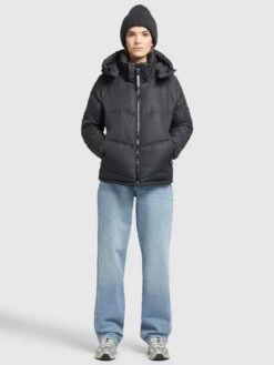 Khujo Winterjassen Winterjas Monty 2 Dames Nachtblauw -Khujo 1b0c9183e30c085560f69bac08851993