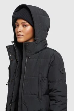 Khujo Wintermantels Wintermantel Kleo Dames Zwart 16 Khujo Wintermantels Wintermantel Kleo Dames Zwart -Khujo 1b313ef43bc2d976dcc34150f489446c