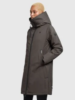 Khujo Tussenmantels Tussenmantel LISAD Dames Donkergrijs -Khujo 1c99d8c5d0faddac8733ac7c5e72ed09