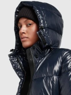 Khujo Wintermantels Wintermantel Tonka Dames Donkerblauw -Khujo 1e2b887ca0ad37767a10a17793124302