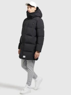 Khujo Winterjassen Winterjas Clide Heren Zwart -Khujo 1ffb745f1f03a86766e9a18632102f2b