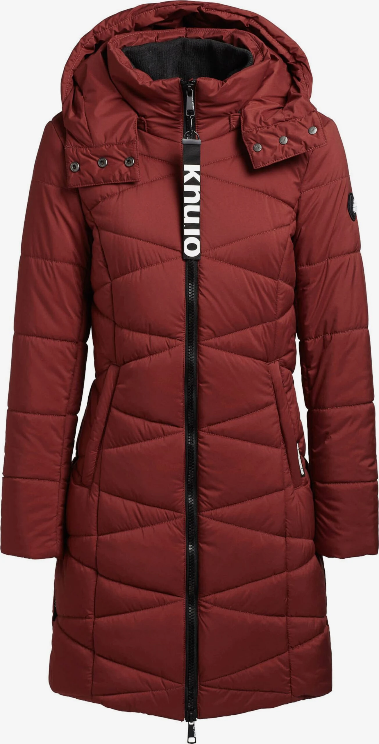 Khujo Tussenmantels Tussenmantel Fitt Light Dames Roestrood 3 Khujo Tussenmantels Tussenmantel Fitt Light Dames Roestrood