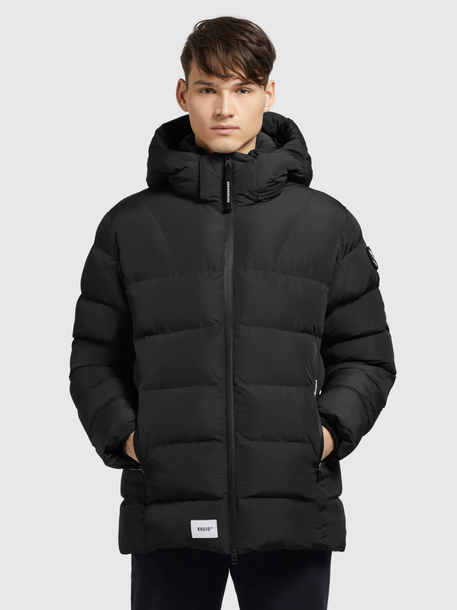 Khujo Winterjassen Winterjas Sumo Heren Zwart 4 Khujo Winterjassen Winterjas Sumo Heren Zwart - Afbeelding 2