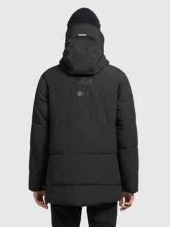 Khujo Winterjassen Winterjas Fank Heren Zwart -Khujo 23c764e1d16f7058bec3180fa3649a06