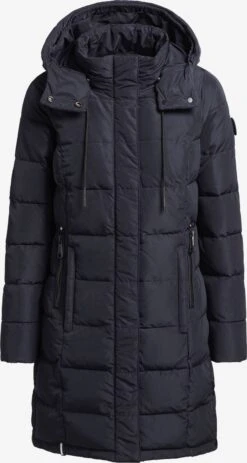 Khujo Korte Mantels Wintermantel Cups Dames Marine