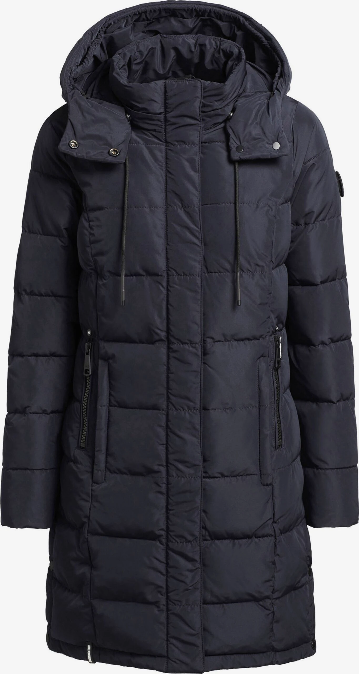 Khujo Korte Mantels Wintermantel Cups Dames Marine