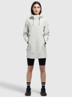 Khujo Tussenjassen Tussenjas Izaf Dames Lichtgrijs -Khujo 2b17219d883585abeadef88b5f535aa2