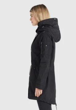 Khujo Parkas Tussenparka Catharina Dames Zwart -Khujo 2c416d32737cbcf80dece21aeffbb7f2