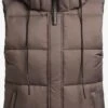 Khujo Bodywarmers Bodywarmer Eden Dames Mokka -Khujo 30ef21471ce22fda2d4e3ad8e38a70ee