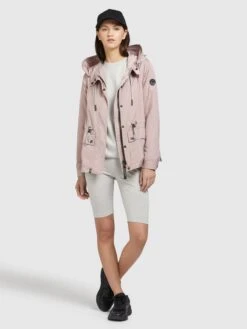 Khujo Tussenjassen Tussenjas Debby Dames Roze -Khujo 36ed89b8113106f061c45ebac41cb07b