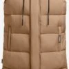 Khujo Bodywarmers Bodywarmer Tourin Dames Lichtbruin -Khujo 37999da17546cfd1e6e011bed5a7a02e