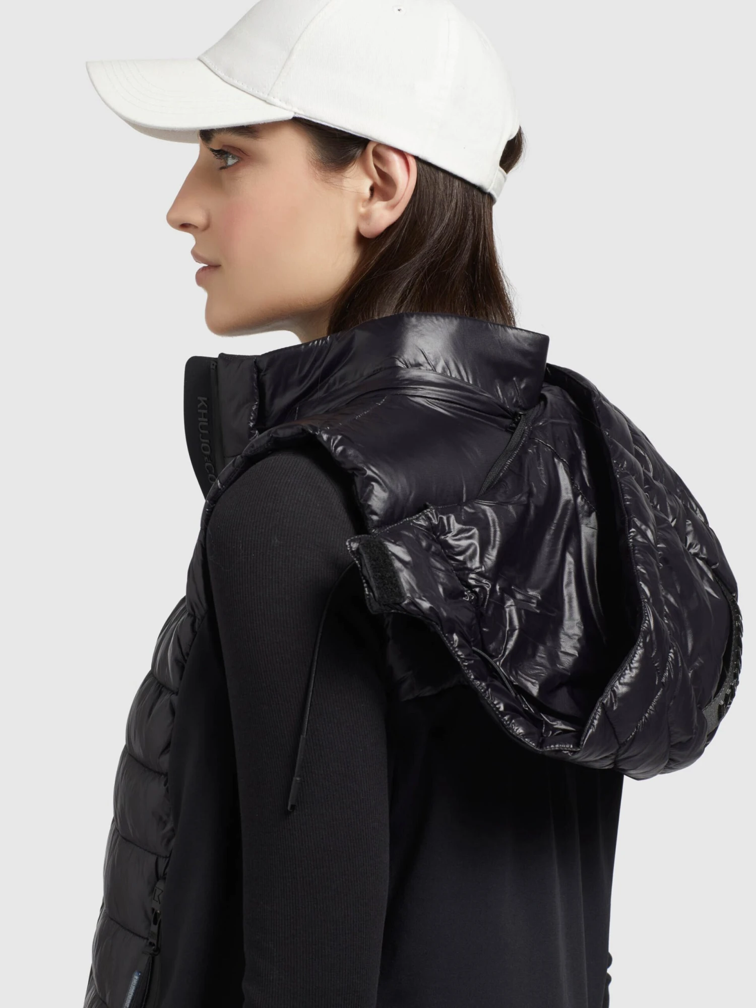 Khujo Bodywarmers Bodywarmer Fabia Dames Zwart 10 Khujo Bodywarmers Bodywarmer Fabia Dames Zwart - Afbeelding 8