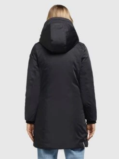 Khujo Wintermantels Wintermantel Blossom Dames Zwart -Khujo 3a6e1849547a38126e8ad7fda5bfe48b