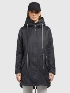 Khujo Parkas Tussenparka ONDA2 Dames Donkergrijs -Khujo 3b16079e49feae4e67509393a82c890b