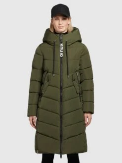 Khujo Tussenmantels Tussenmantel Klayd Dames Olijfgroen -Khujo 3ccfbc29a73da5c5244689b3eadc1be2