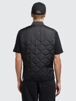Khujo Bodywarmers Bodywarmer Liel Heren Zwart -Khujo 3fc7d1f65b4e5c53e584c6e2e22d4bae