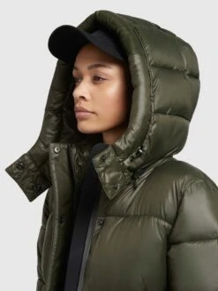 Khujo Winterjassen Winterjas Valona Dames Donkergroen -Khujo 41c85453f393d32fc65db51e0d714408