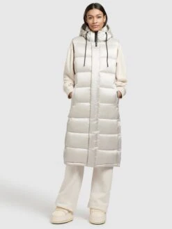 Khujo Bodywarmers Bodywarmer Tourin Dames Parelwit -Khujo 4263aee419e2dacf7c398a991a1fd582