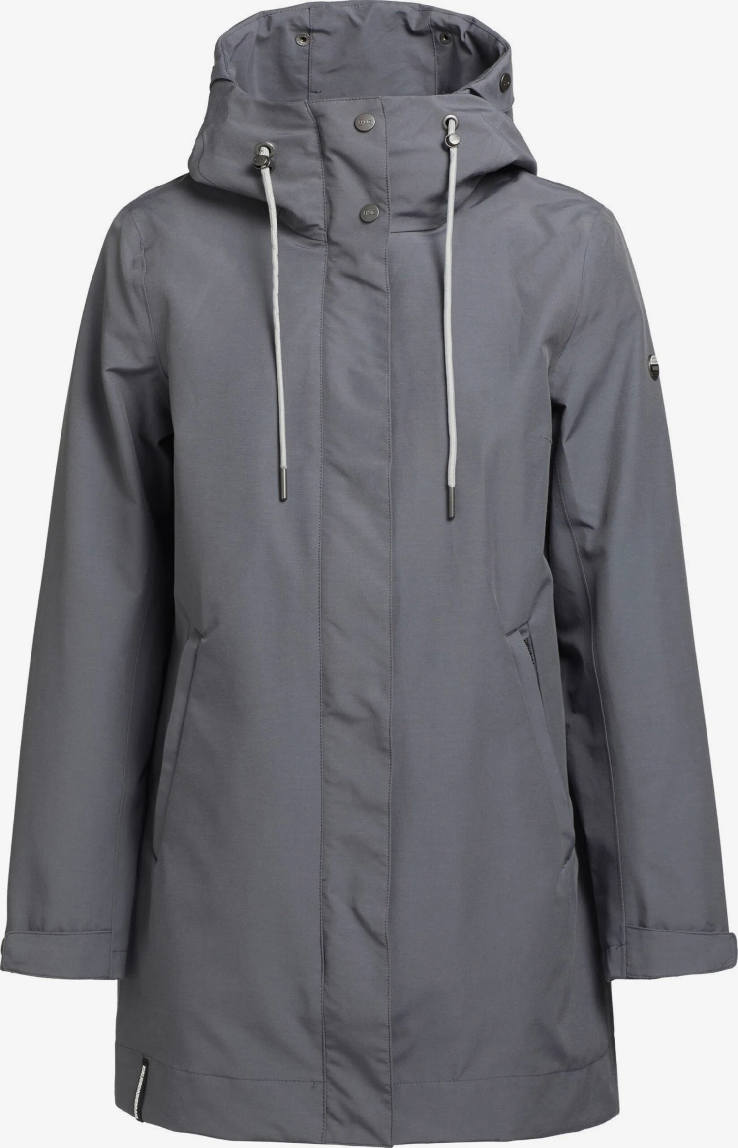 Khujo Tussenmantels Tussenmantel Artisa Dames Rookgrijs 3 Khujo Tussenmantels Tussenmantel Artisa Dames Rookgrijs