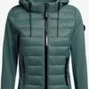 Khujo Outdoor Jassen Functionele Jas Ghita Dames Donkergroen -Khujo 455e88020cf98aec8de220edc7a15c12