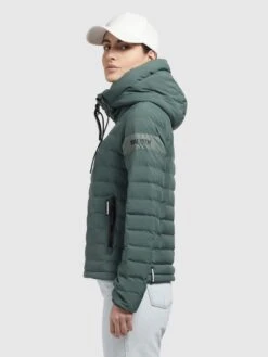 Khujo Tussenjassen Tussenjas Lovina4 Matt Dames Smaragd -Khujo 47b0311b5b5f3c0b43227d05fa059a86