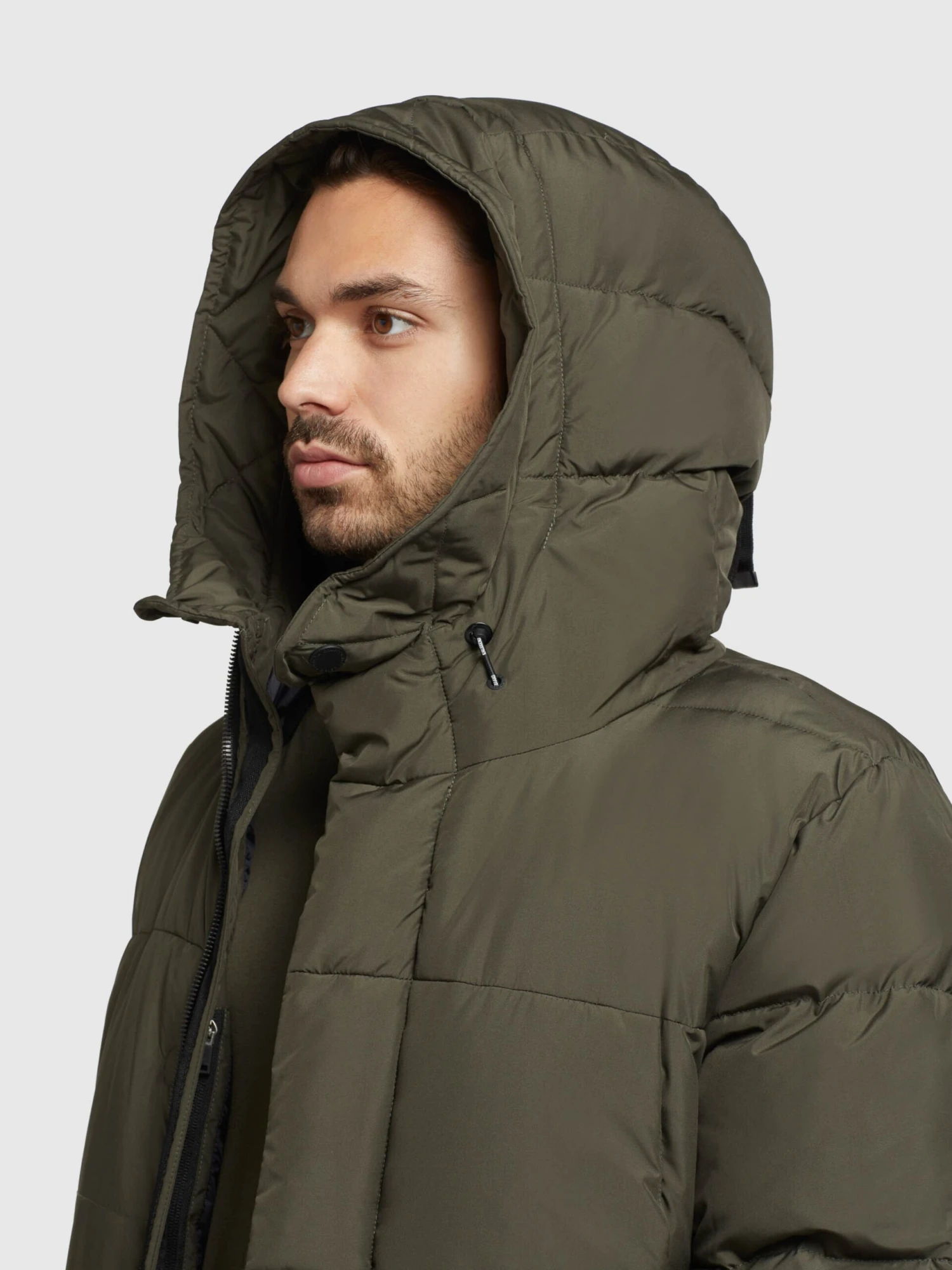 Khujo Wintermantels Winterjas Pato Heren Olijfgroen 8 Khujo Wintermantels Winterjas Pato Heren Olijfgroen - Afbeelding 7
