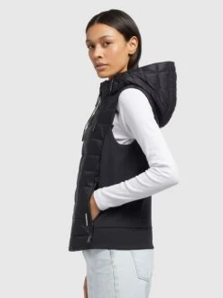 Khujo Bodywarmers Bodywarmer Fabia Matt Dames Zwart 14 Khujo Bodywarmers Bodywarmer Fabia Matt Dames Zwart -Khujo 4d346212b3f4a5d877d9c6b9abf7713d