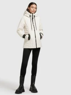 Khujo Tussenjassen Tussenjas Tweety Dames Offwhite -Khujo 566a6853faf9f790e54858cf212f578e