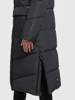 Khujo Wintermantels Wintermantel Elvita Dames Donkerblauw -Khujo 570d32246a9c08c9fb5344ba4611fb0a