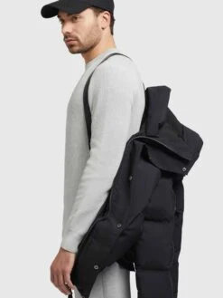 Khujo Winterjassen Winterjas Cann Heren Zwart -Khujo 5895922100722b924b5dc978fe2d652b