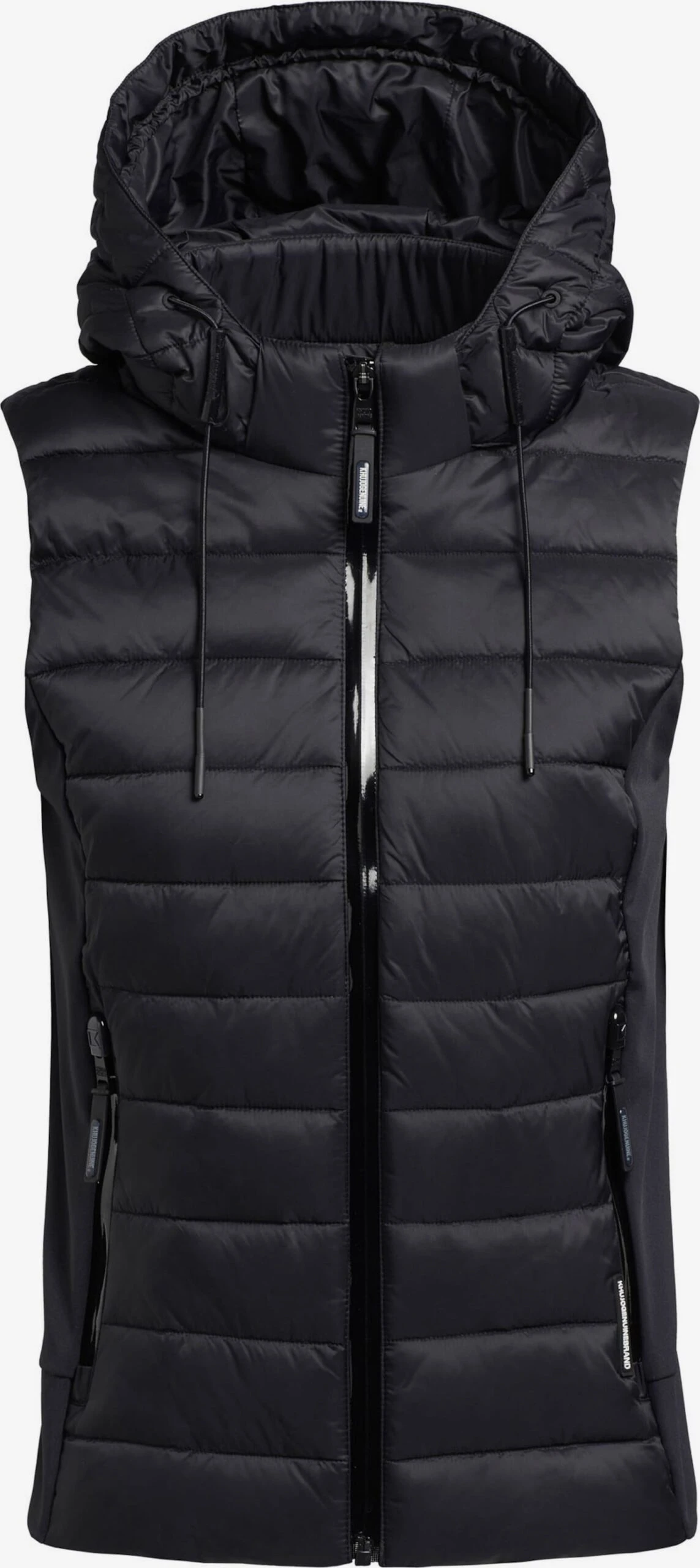 Khujo Bodywarmers Bodywarmer Fabia Matt Dames Zwart 3 Khujo Bodywarmers Bodywarmer Fabia Matt Dames Zwart