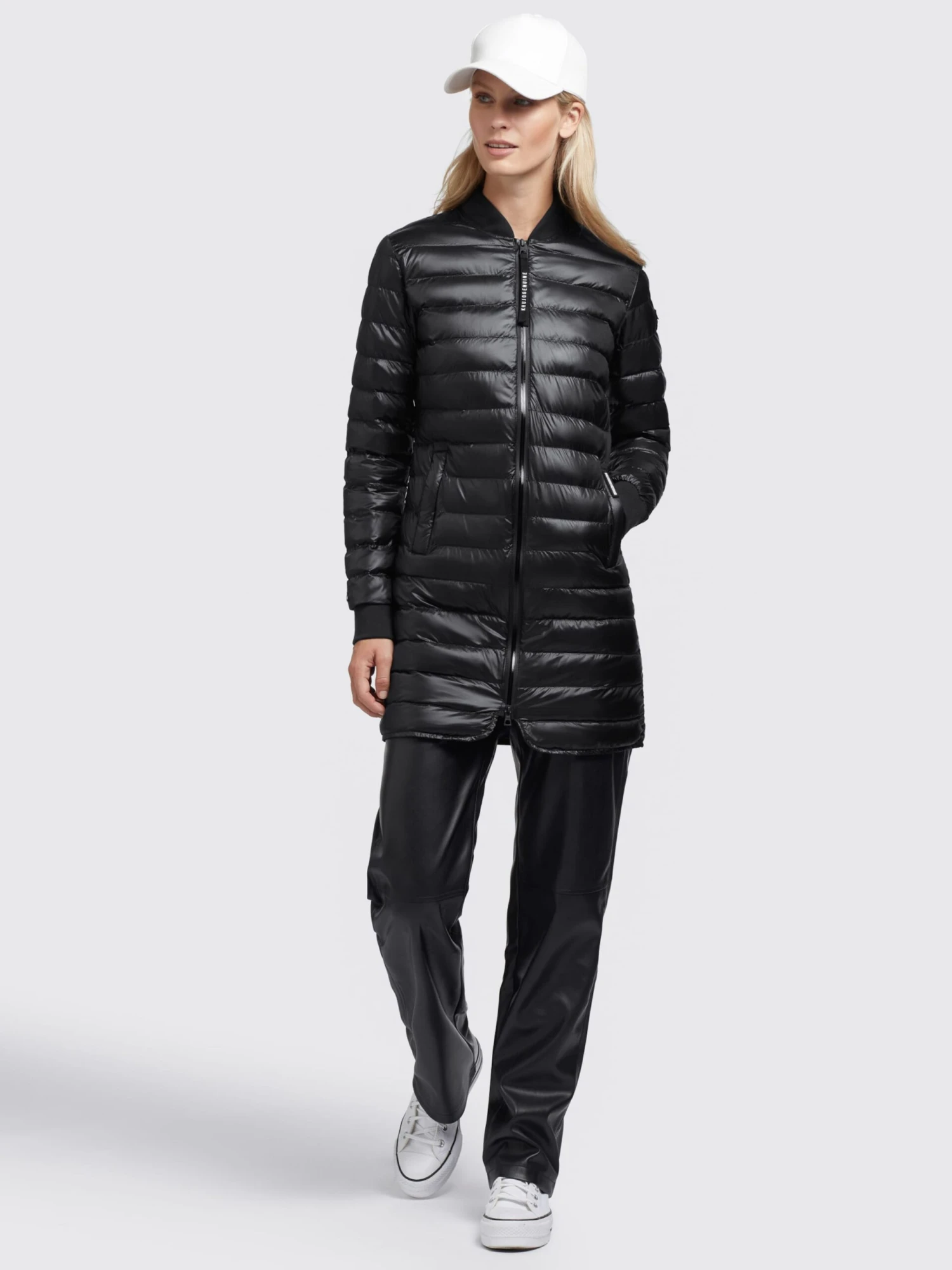 Khujo Winterjassen Winterjas Greta Dames Zwart 5 Khujo Winterjassen Winterjas Greta Dames Zwart - Afbeelding 3