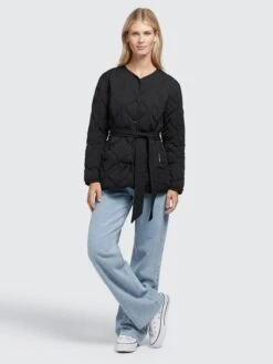 Khujo Tussenjassen Tussenjas Yuna Dames Zwart -Khujo 5c9d48169bdf9bd3b11c6caea253533b